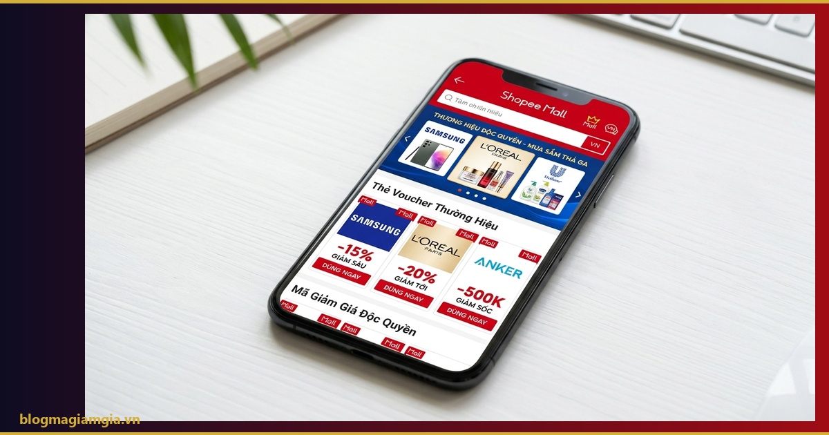 Mã Giảm Giá Shopee Mall