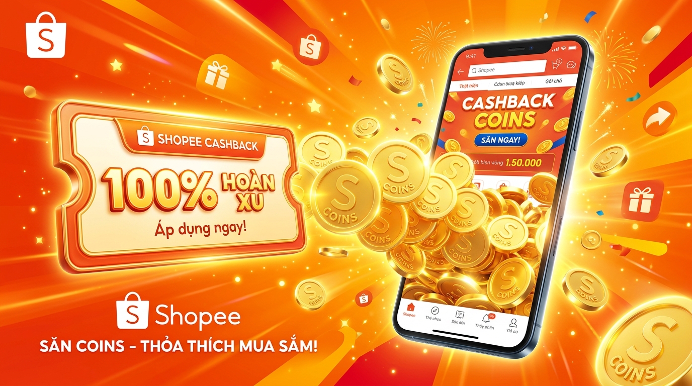 Mã Hoàn Xu Shopee