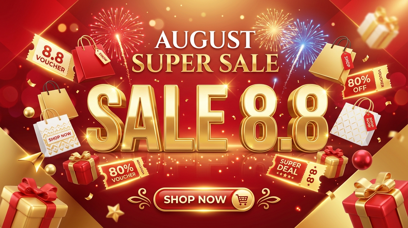 Lịch Siêu Sale Tháng 8